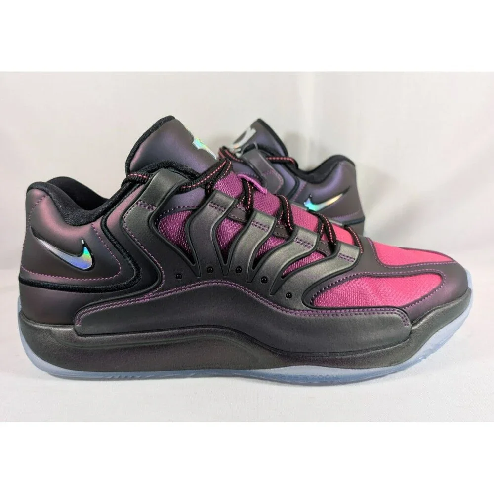 Nike KD 18 SE Eggplant Mens 11.5 Vivid Purple Hyper Pink IM5843-500 NWOB